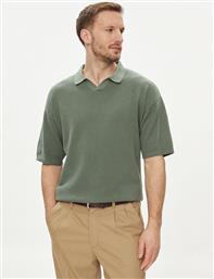 POLO LINEN 12252748 ΠΡΑΣΙΝΟ REGULAR FIT JACK & JONES