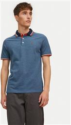 POLO PAULOS 12136668 ΜΠΛΕ SLIM FIT JACK & JONES από το MODIVO