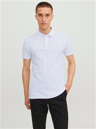 POLO PAULOS 12136668 ΛΕΥΚΟ SLIM FIT JACK & JONES