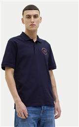 POLO SIMON 12269299 ΣΚΟΥΡΟ ΜΠΛΕ REGULAR FIT JACK & JONES από το MODIVO