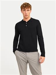 POLO WILLIAM 12259650 ΜΑΥΡΟ REGULAR FIT JACK & JONES