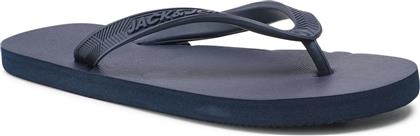 ΣΑΓΙΟΝΑΡΕΣ JFWBASIC EVA FLIP FLOP 12202589 ΣΚΟΥΡΟ ΜΠΛΕ JACK & JONES