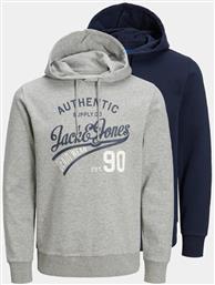 ΣΕΤ 2 ΜΠΛΟΥΖΕΣ ETHAN 12221273 ΕΓΧΡΩΜΟ REGULAR FIT JACK & JONES