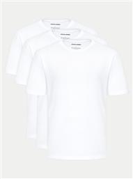 ΣΕΤ 3 T-SHIRTS UNDER 12248076 ΛΕΥΚΟ STANDARD FIT JACK & JONES