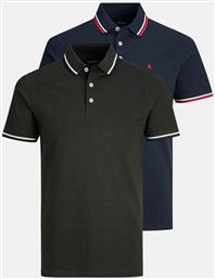ΣΕΤ ΜΠΛΟΥΖΕΣ POLO 2 ΤΕΜΑΧΙΩΝ JACK & JONES