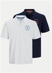 ΣΕΤ ΜΠΛΟΥΖΕΣ POLO 2 ΤΕΜΑΧΙΩΝ SIMON 12276428 ΕΓΧΡΩΜΟ REGULAR FIT JACK & JONES