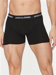 ΣΕΤ ΜΠΟΞΕΡΑΚΙΑ 3 ΤΜΧ SOLID 12254363 ΜΑΥΡΟ JACK & JONES