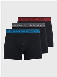 ΣΕΤ ΜΠΟΞΕΡΑΚΙΑ 3 ΤΜΧ WAISTBAND 12127816 ΜΑΥΡΟ JACK & JONES