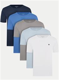 ΣΕΤ T-SHIRTS 5 ΤΕΜΑΧΙΩΝ BRODY 12190468 ΕΓΧΡΩΜΟ REGULAR FIT JACK & JONES