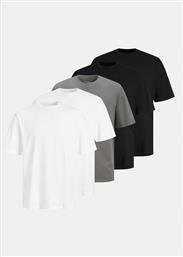 ΣΕΤ T-SHIRTS 5 ΤΕΜΑΧΙΩΝ HUGO 12284199 ΕΓΧΡΩΜΟ LOOSE FIT JACK & JONES