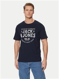 ΣΕΤ T-SHIRTS 5 ΤΕΜΑΧΙΩΝ SIMON 12276424 ΕΓΧΡΩΜΟ STANDARD FIT JACK & JONES