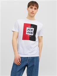 T-SHIRT 12235179 ΛΕΥΚΟ REGULAR FIT JACK & JONES