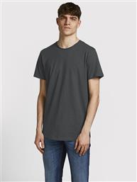 T-SHIRT BASHER 12182498 ΓΚΡΙ REGULAR FIT JACK & JONES