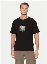 T-SHIRT BOSTON 12273400 ΜΑΥΡΟ RELAXED FIT JACK & JONES