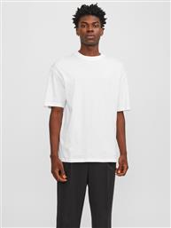 T-SHIRT BRADLEY 12249319 ΛΕΥΚΟ REGULAR FIT JACK & JONES