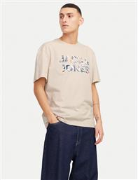 T-SHIRT BRYAN 12268127 ΜΠΕΖ RELAXED FIT JACK & JONES