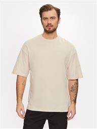 T-SHIRT CHARGE 12259975 ΜΠΕΖ OVERSIZE JACK & JONES