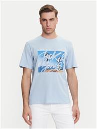 T-SHIRT COLTON 12268438 ΓΑΛΑΖΙΟ STANDARD FIT JACK & JONES