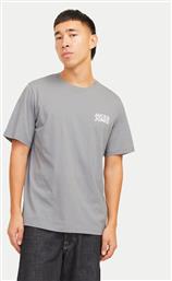 T-SHIRT CORP LOGO 12151955 ΓΚΡΙ STANDARD FIT JACK & JONES