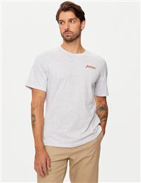 T-SHIRT ERIK 12257603 ΓΚΡΙ RELAXED FIT JACK & JONES από το MODIVO