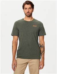 T-SHIRT ERIK 12257603 ΠΡΑΣΙΝΟ RELAXED FIT JACK & JONES από το MODIVO