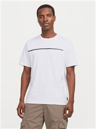 T-SHIRT FUSION 12273120 ΛΕΥΚΟ REGULAR FIT JACK & JONES