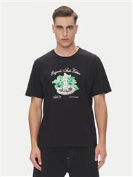 T-SHIRT HYDRA 12277248 ΜΑΥΡΟ RELAXED FIT JACK & JONES