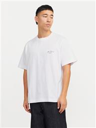 T-SHIRT ISLINGTON 12273015 ΛΕΥΚΟ LOOSE FIT JACK & JONES