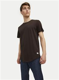 T-SHIRT JJENOA 12113648 ΚΑΦΕ LONG LINE FIT JACK & JONES