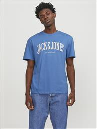 T-SHIRT JOSH 12236514 ΜΠΛΕ RELAXED FIT JACK & JONES