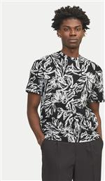 T-SHIRT LAFAYETTE 12250434 ΜΑΥΡΟ RELAXED FIT JACK & JONES