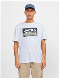 T-SHIRT LOGAN 12253442 ΛΕΥΚΟ STANDARD FIT JACK & JONES