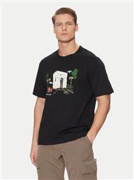 T-SHIRT MACHESTER 12273549 ΜΑΥΡΟ RELAXED FIT JACK & JONES