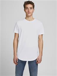 T-SHIRT NOA 12113648 ΛΕΥΚΟ LONG LINE FIT JACK & JONES