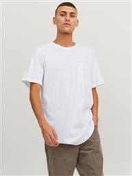 T-SHIRT NOA 12210945 ΛΕΥΚΟ REGULAR FIT JACK & JONES