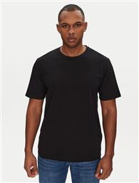 T-SHIRT PERFECT 12268229 ΜΑΥΡΟ REGULAR FIT JACK & JONES