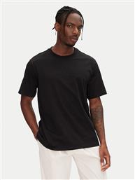 T-SHIRT RECHARGE 12273070 ΜΑΥΡΟ RELAXED FIT JACK & JONES