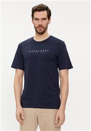 T-SHIRT SETRA 12247985 ΣΚΟΥΡΟ ΜΠΛΕ STANDARD FIT JACK & JONES