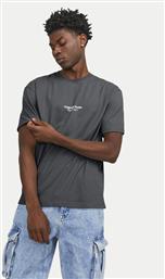 T-SHIRT VESTERBRO 12240121 ΓΚΡΙ RELAXED FIT JACK & JONES από το MODIVO