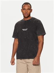 T-SHIRT VESTERBRO 12256715 ΜΑΥΡΟ RELAXED FIT JACK & JONES