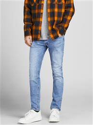 ΤΖΙΝ GLENN 12203510 ΜΠΛΕ SLIM FIT JACK & JONES από το MODIVO