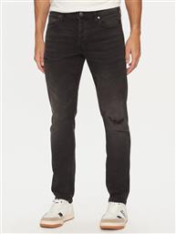 ΤΖΙΝ GLENN 12259148 ΜΑΥΡΟ SLIM FIT JACK & JONES από το MODIVO