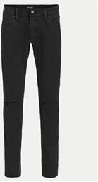 ΤΖΙΝ GLENN 12269586 ΜΑΥΡΟ SLIM FIT JACK & JONES