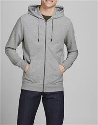 ΖΑΚΕΤΑ ΦΟΥΤΕΡ JJEBASIC SWEAT ZIP HOOD NOOS JACK & JONES