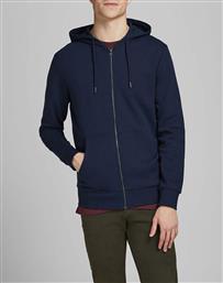 ΖΑΚΕΤΑ ΦΟΥΤΕΡ JJEBASIC SWEAT ZIP HOOD NOOS JACK & JONES