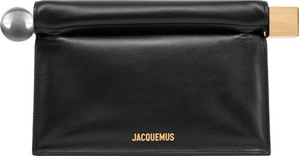 ΤΣΑΝΤΑ LA POCHETTE ROND CARRE 24E233BA356-3171 ΜΑΥΡΟ JACQUEMUS