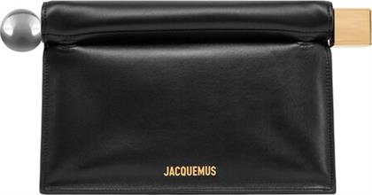 ΤΣΑΝΤΑ LA POCHETTE ROND CARRE 24E233BA356-3171 ΜΑΥΡΟ JACQUEMUS