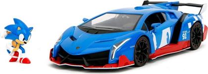 SONIC ΟΧΗΜΑ LAMBORGHINI VENEMO 1:24 (253255082) JADA