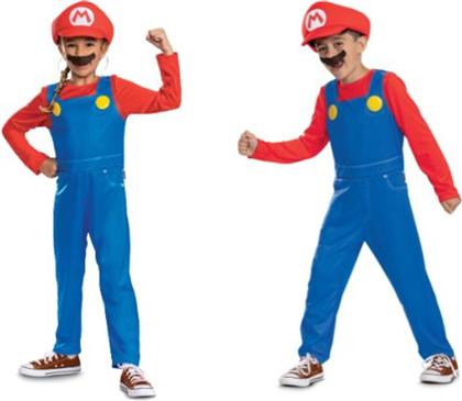 DISGUISE SUPE MARIO ΣΤΟΛΗ MEDIUM NO 7-8 (149409K-20L/M) JAKKS PACIFIC