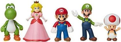 JP NINTENDO ΦΙΓΟΥΡΑ 2.5'' SUPER MARIO-MARIO & FRIENDS SET (400904) JAKKS PACIFIC